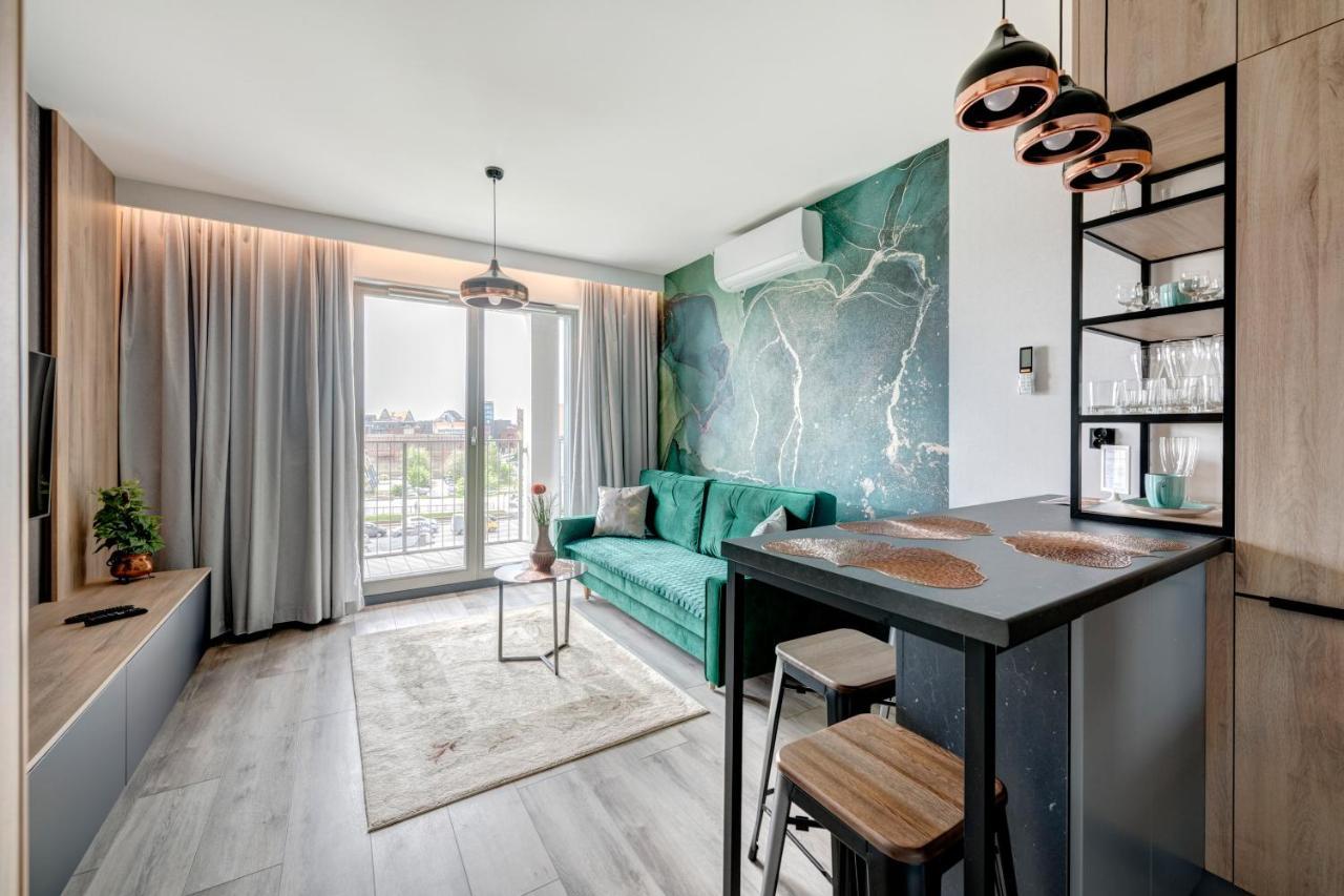 Live & Travel Apartments Grano Residence Gdańsk Exteriör bild