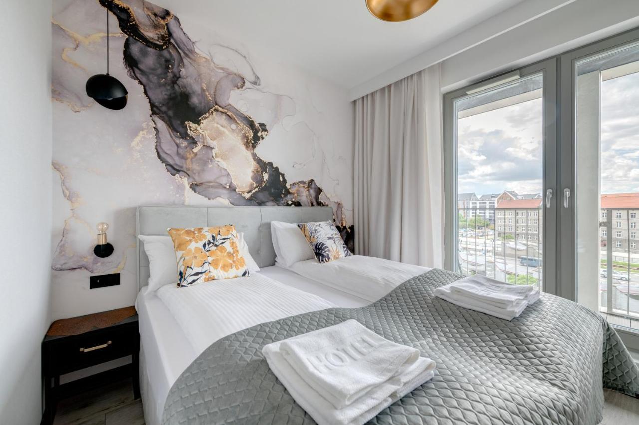 Live & Travel Apartments Grano Residence Gdańsk Exteriör bild
