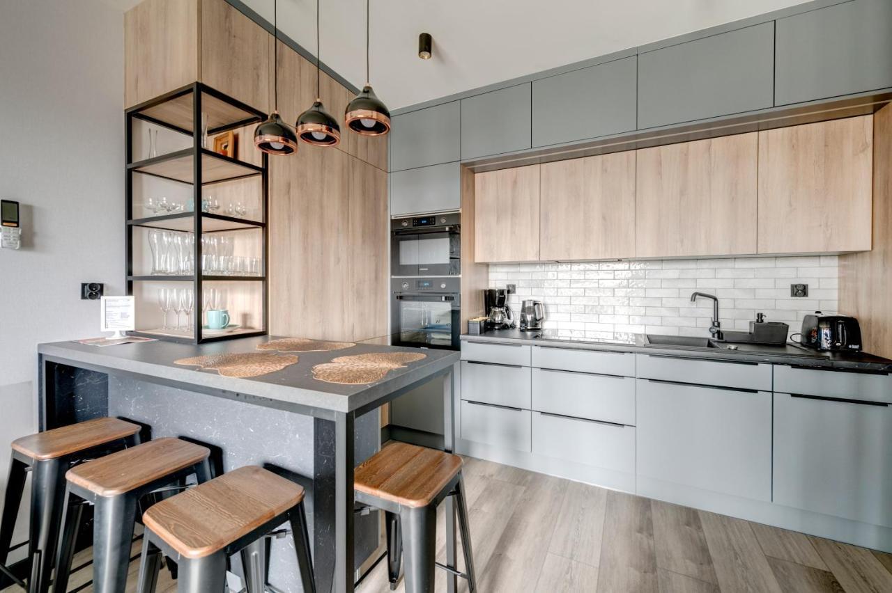 Live & Travel Apartments Grano Residence Gdańsk Exteriör bild