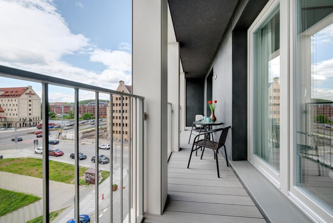 Live & Travel Apartments Grano Residence Gdańsk Exteriör bild